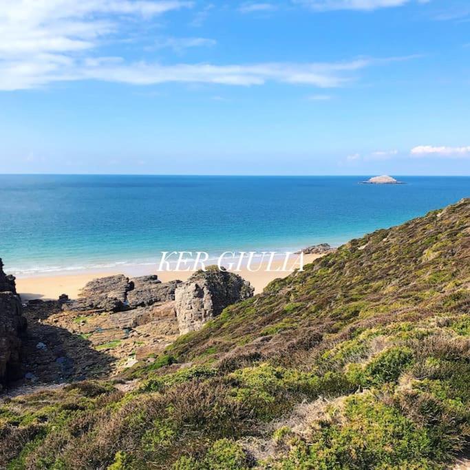 Maison Neuve 4 Etoiles Plain-Pied Proche De La Mer Plurien Bagian luar foto
