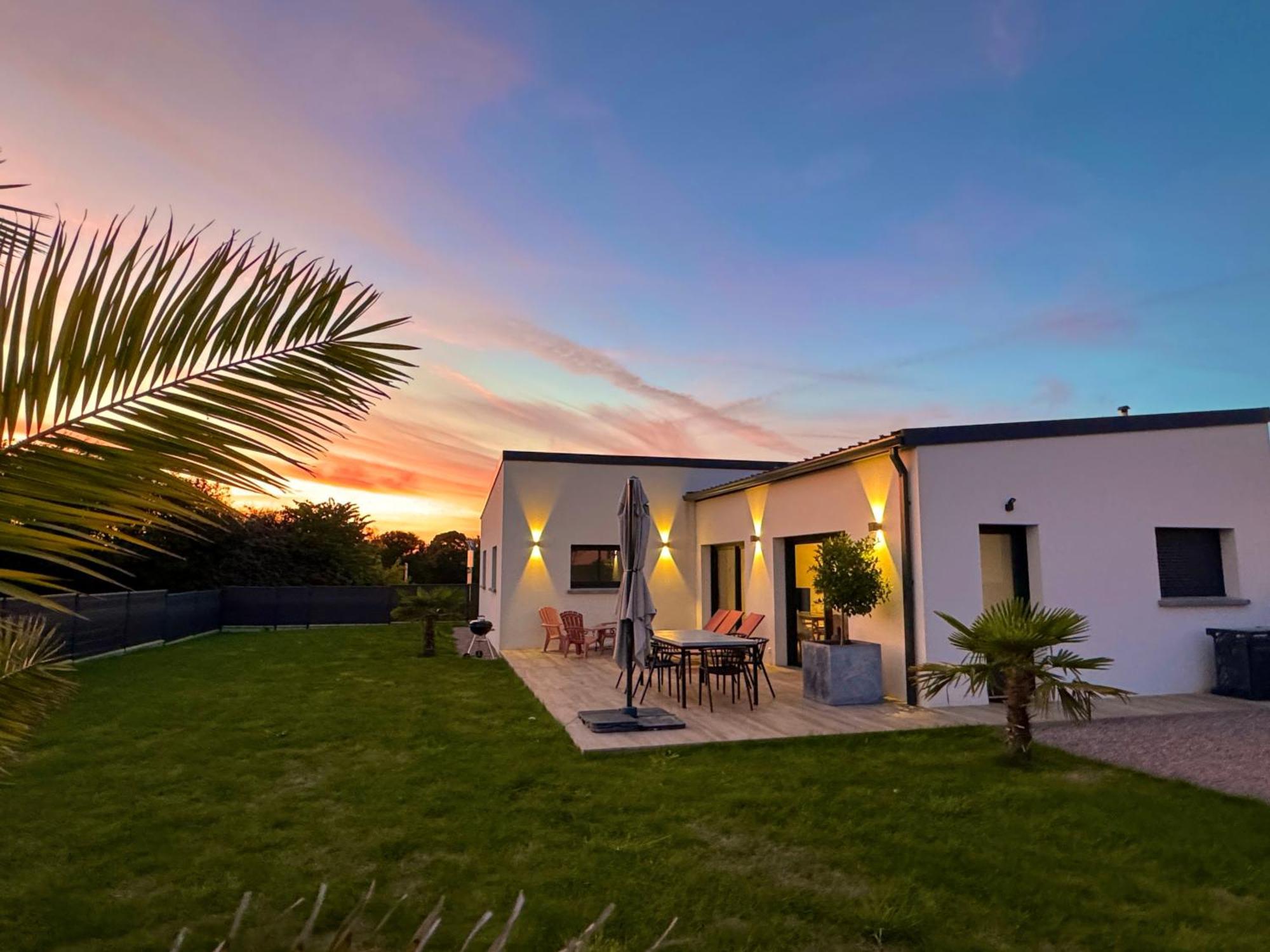 Maison Neuve 4 Etoiles Plain-Pied Proche De La Mer Plurien Bagian luar foto