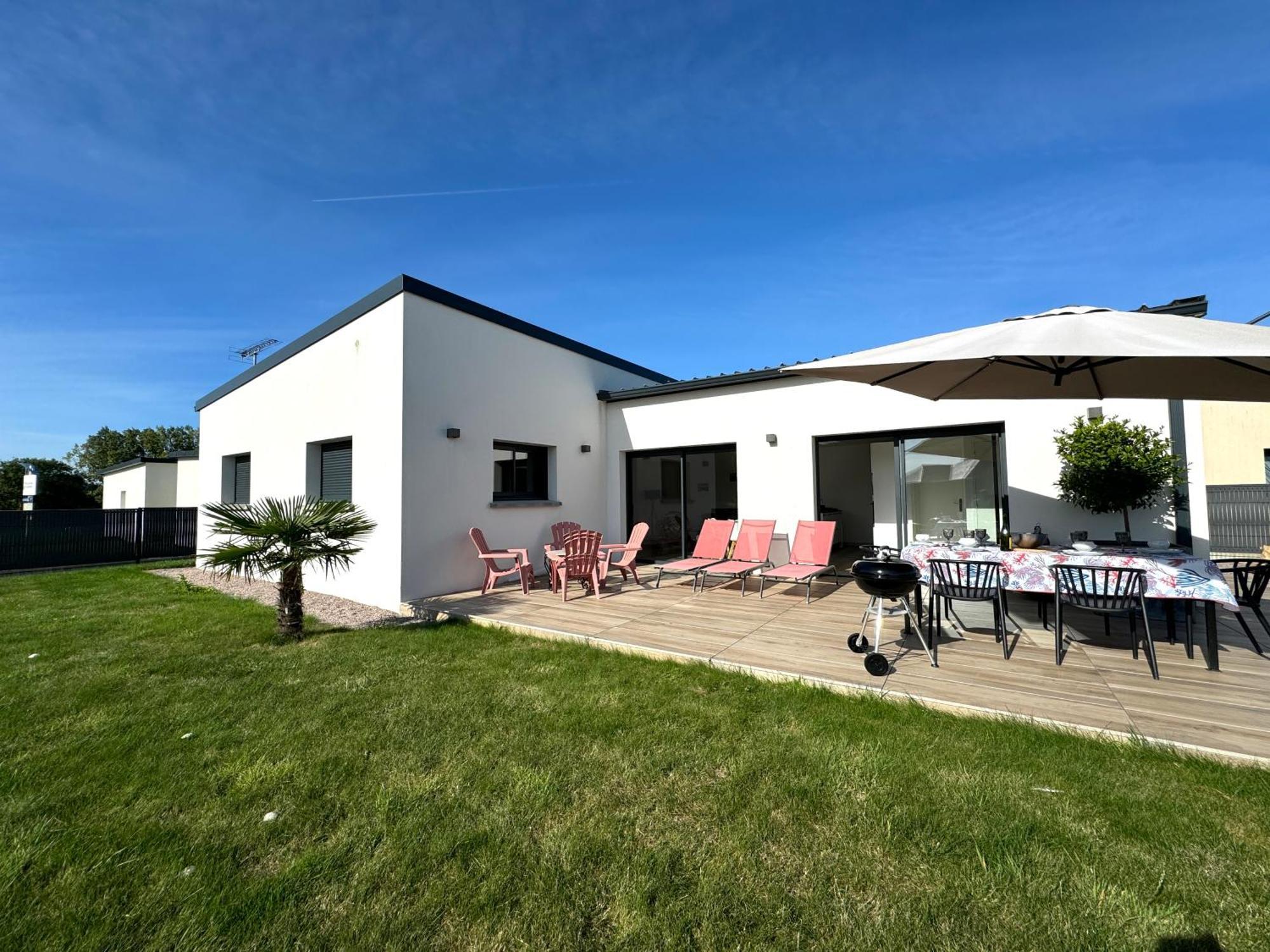 Maison Neuve 4 Etoiles Plain-Pied Proche De La Mer Plurien Bagian luar foto