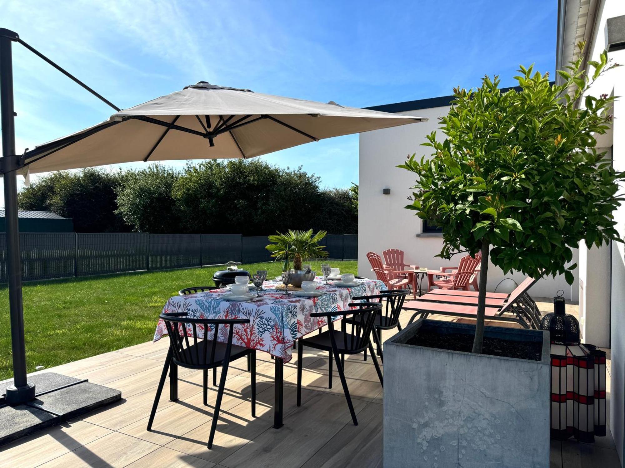 Maison Neuve 4 Etoiles Plain-Pied Proche De La Mer Plurien Bagian luar foto